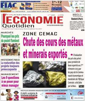 Cover l'Economie - 02823 