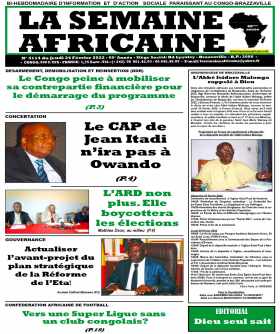 Cover La Semaine Africaine - 4114 