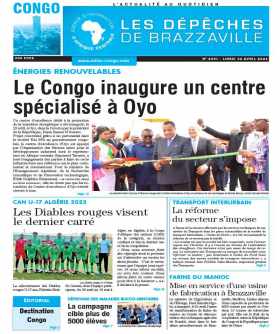 Cover Les Dépêches de Brazzaville - 4491 