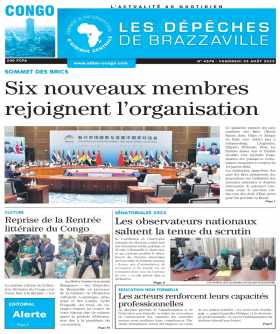 Cover Les Dépêches du Bassin du Congo - 4578 