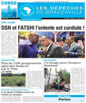 Cover Les Dépêches de Brazzaville - 4567 