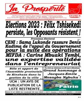 Cover La Prospérité - 6089 