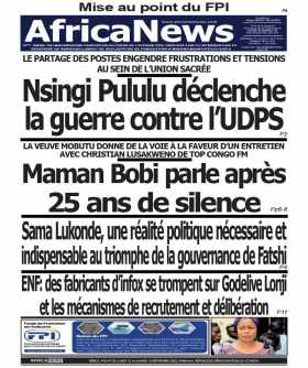 Cover Africa News RDC - 2147 
