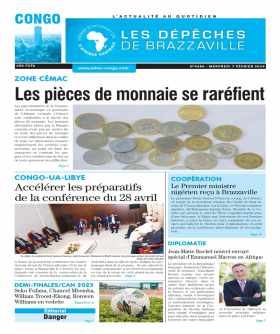 Cover Les Dépêches de Brazzaville - 4686 