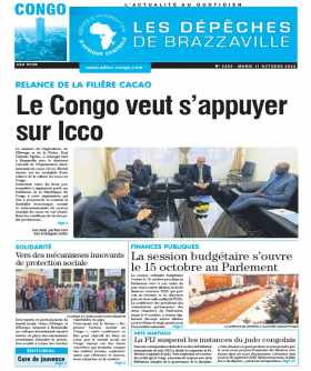 Cover Les Dépêches de Brazzaville - 4355 
