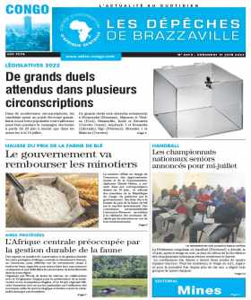 Cover Les Dépêches de Brazzaville - 4273 