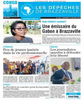 Cover Les Dépêches de Brazzaville - 4444 