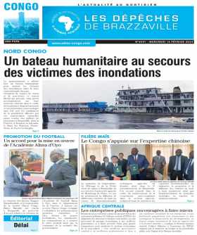 Cover Les Dépêches de Brazzaville - 7691 