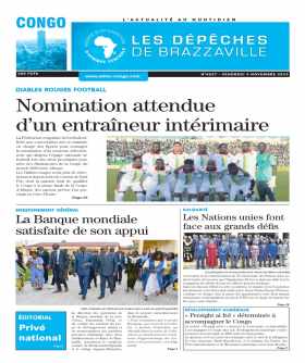 Cover Les Dépêches de Brazzaville - 4627 