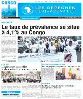 Cover Les Dépêches de Brazzaville - 4647 