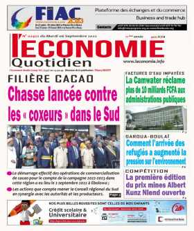 Cover l'Economie - 02422 