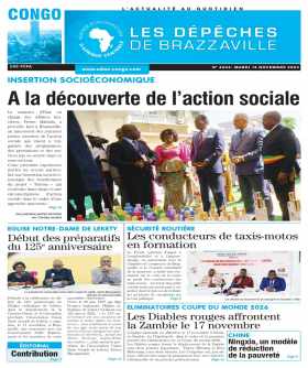 Cover Les Dépêches de Brazzaville - 4634 