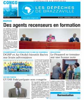 Cover Les Dépêches de Brazzaville - 4479 