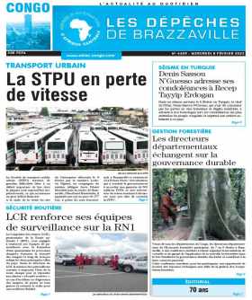 Cover Les Dépêches de Brazzaville - 4439 