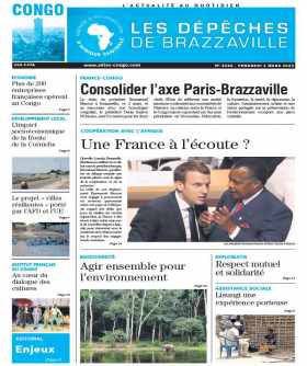 Cover Les Dépêches de Brazzaville - 4456 