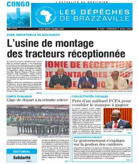 Cover Les Dépêches de Brazzaville - 4481 