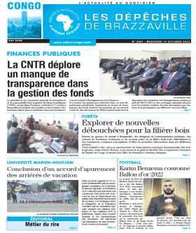 Cover Les Dépêches de Brazzaville - 4361 