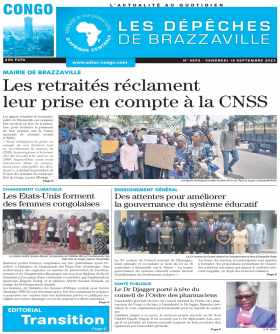Cover Les Dépêches de Brazzaville - 4593 
