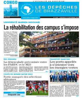 Cover Les Dépêches de Brazzaville - 4387 