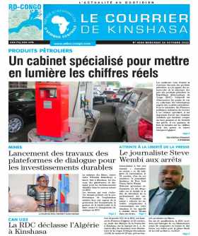 Cover Le Courrier de Kinshasa - 4366 