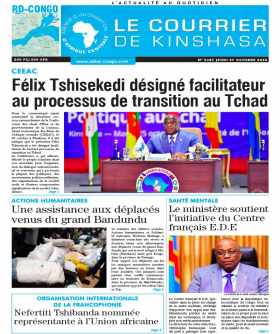 Cover Le Courrier de Kinshasa - 4367 