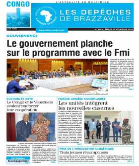 Cover Les Dépêches de Brazzaville - 4408 