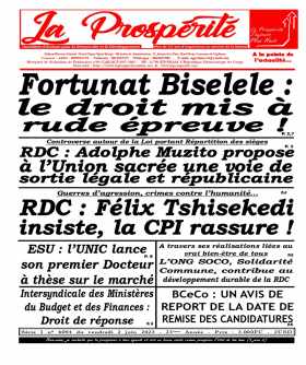 Cover La Prospérité - 6094 