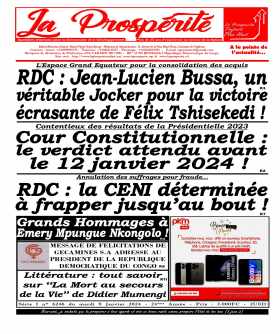 Cover La Prospérité - 6246 