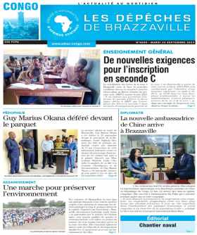 Cover Les Dépêches de Brazzaville - 4600 