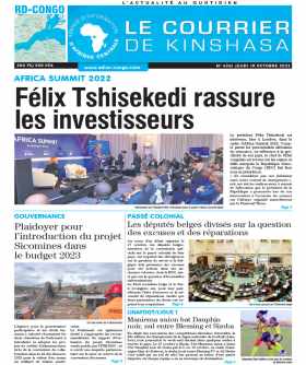 Cover Le Courrier de Kinshasa - 4361 