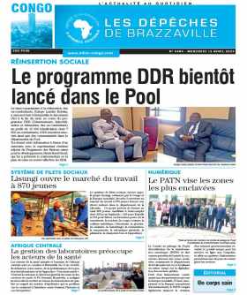 Cover Les Dépêches de Brazzaville - 4483 