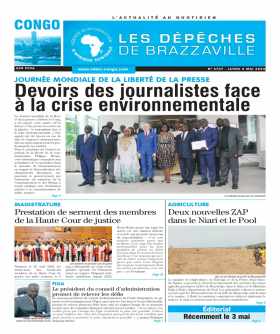 Cover Les Dépêches de Brazzaville - 4747 