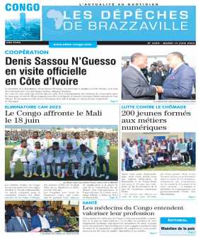 Cover Les Dépêches de Brazzaville - 4525 