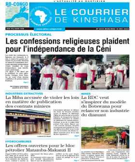 Cover Le Courrier de Kinshasa - 4503 