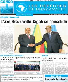 Cover Les Dépêches de Brazzaville - 4554 