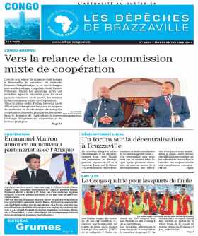 Cover Les Dépêches de Brazzaville - 4453 