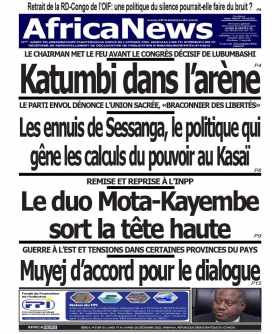 Cover Africa News RDC - 2189 