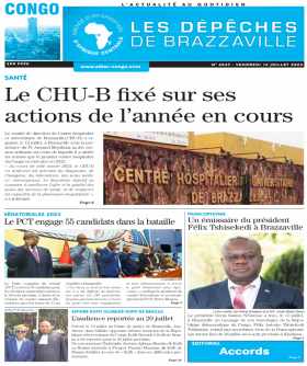 Cover Les Dépêches de Brazzaville - 4547 