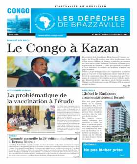 Cover Les Dépêches de Brazzaville - 4864 