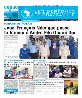 Cover Les Dépêches de Brazzaville - 4791 