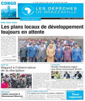 Cover Les Dépêches de Brazzaville - 4669 