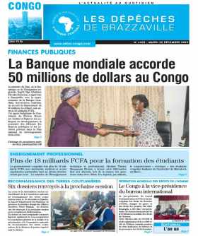 Cover Les Dépêches de Brazzaville - 4403 