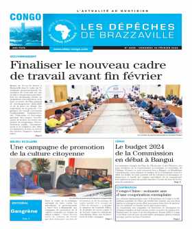 Cover Les Dépêches de Brazzaville - 4698 