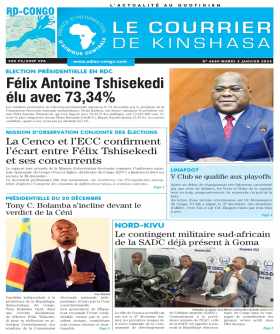 Cover Le Courrier de Kinshasa - 4660 