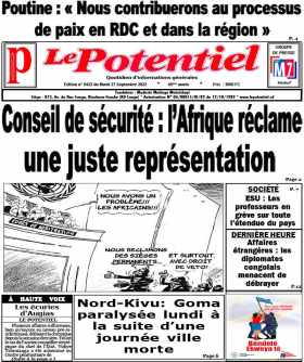 Cover Le Potentiel - 8422 