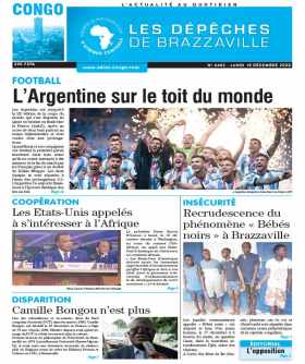 Cover Les Dépêches de Brazzaville - 4402 