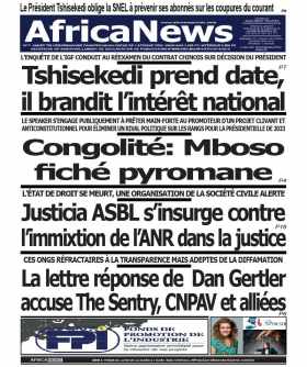 Cover Africa News RDC - 2223 