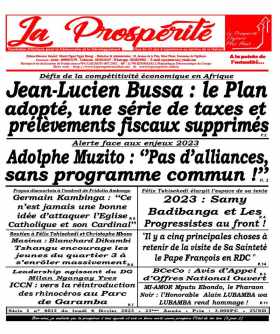 Cover La Prospérité - 6013 