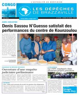 Cover Les Dépêches de Brazzaville - 4738 