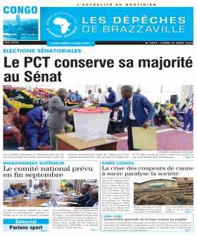 Cover Les Dépêches de Brazzaville - 4574 
